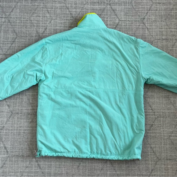 Chubbs Chubbies Men’s Blue/Pink Reversible Windbreaker/Fleece Half Zip Pullover - Picture 8 of 13